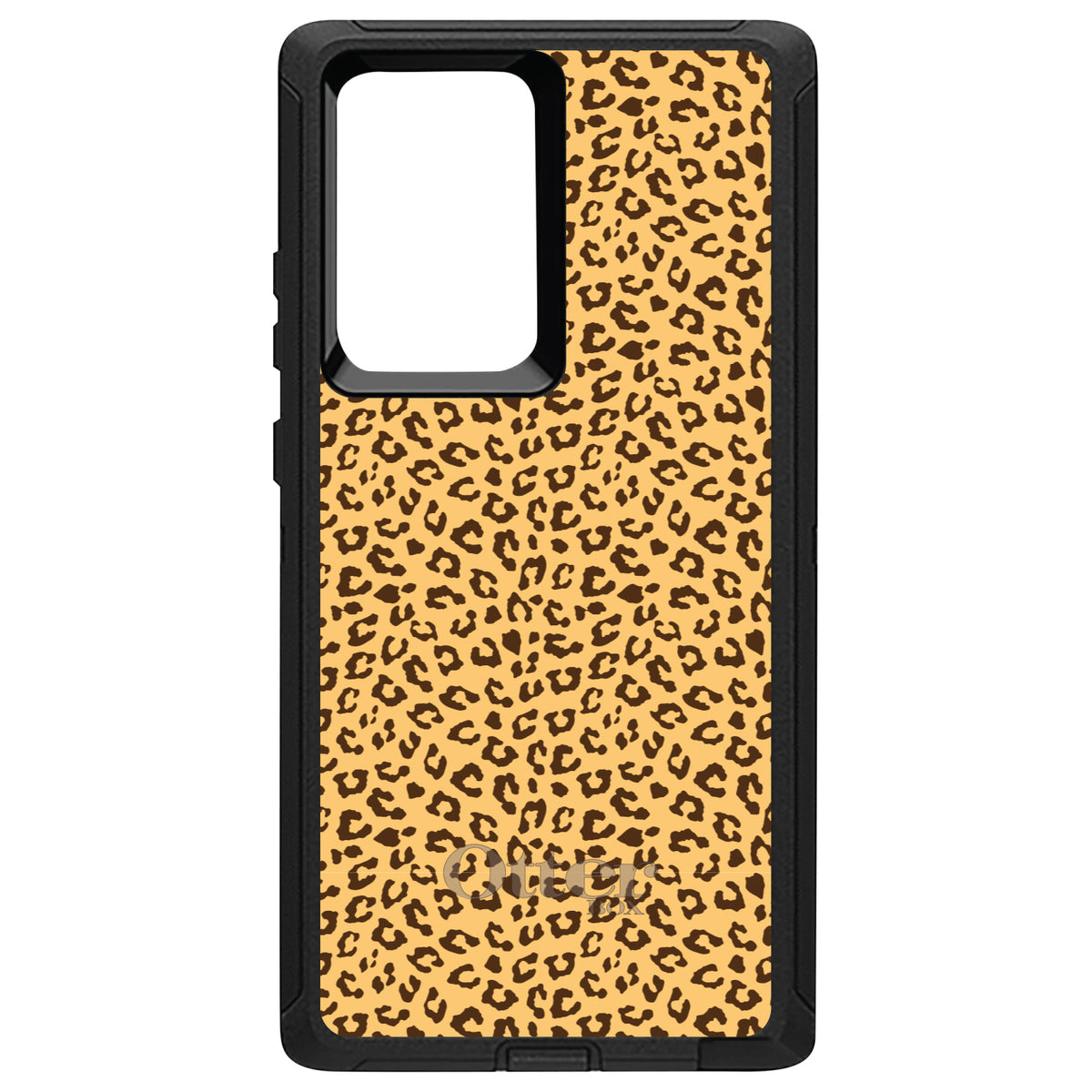 Beige Tan Brown Cheetah Skin Spots OtterBox Defender Case for iPhone & Galaxy, view 10
