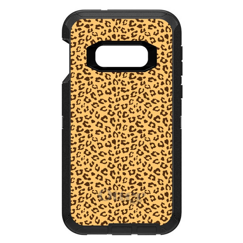 Beige Tan Brown Cheetah Skin Spots OtterBox Defender Case for iPhone & Galaxy, view 7