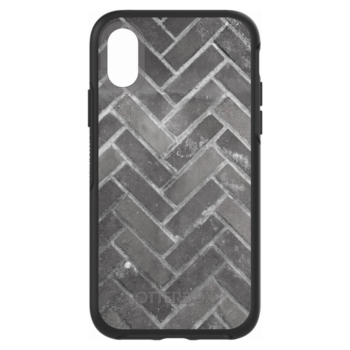 Herringbone Brick Floor OtterBox Symmetry Case for iPhone & Galaxy, view 4