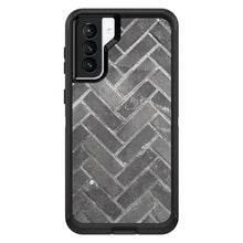 DistinctInk™ OtterBox Defender Series Case for Apple iPhone / Samsung Galaxy / Google Pixel - Herringbone Brick Floor