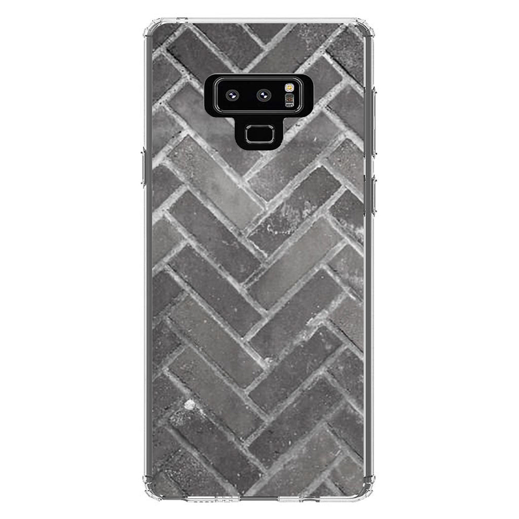 Herringbone Brick Floor Clear Shockproof iPhone Case, view 11
