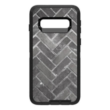 DistinctInk™ OtterBox Defender Series Case for Apple iPhone / Samsung Galaxy / Google Pixel - Herringbone Brick Floor