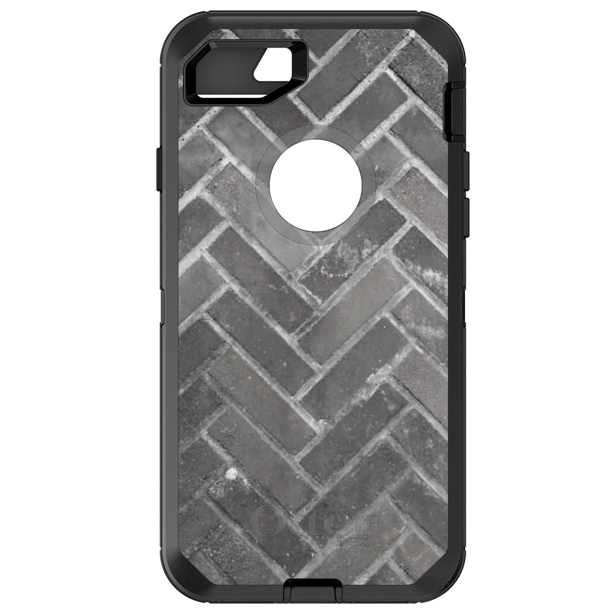 Herringbone Brick Floor OtterBox Defender Case for iPhone & Galaxy