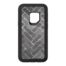 DistinctInk™ OtterBox Defender Series Case for Apple iPhone / Samsung Galaxy / Google Pixel - Herringbone Brick Floor