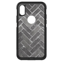 DistinctInk™ OtterBox Commuter Series Case for Apple iPhone or Samsung Galaxy - Herringbone Brick Floor