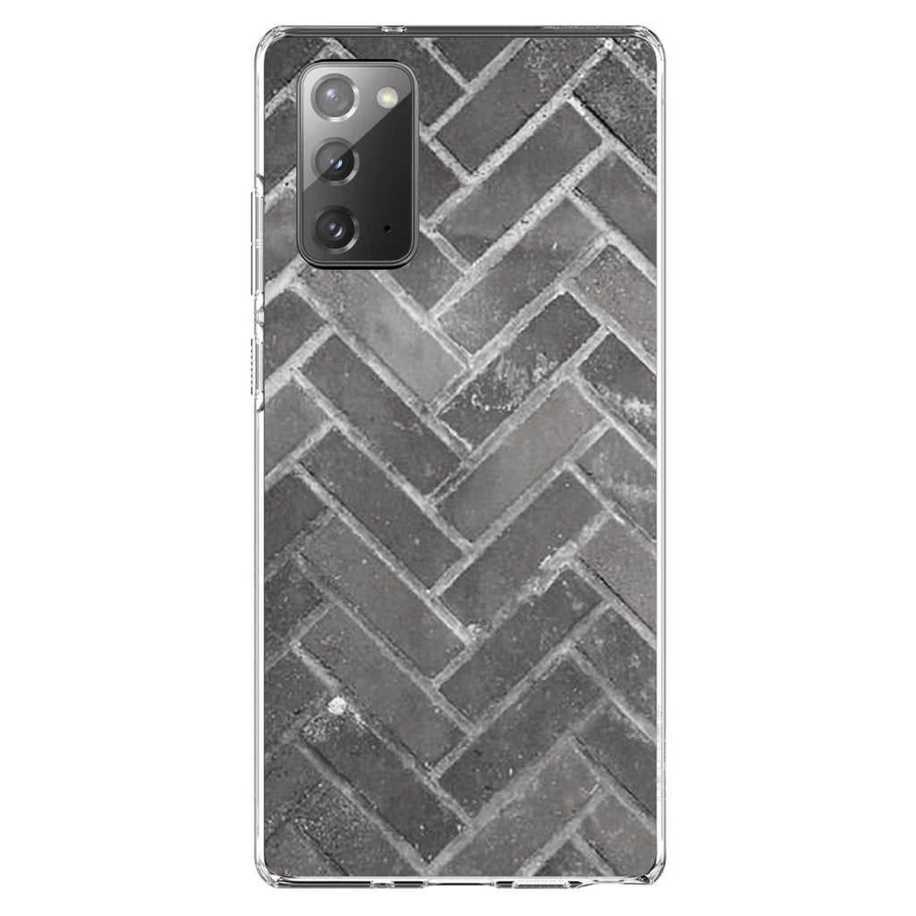 Herringbone Brick Floor Clear Shockproof iPhone Case, view 7