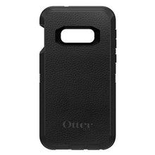 DistinctInk™ OtterBox Defender Series Case for Apple iPhone / Samsung Galaxy / Google Pixel - Black Leather Print Design