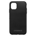 Black Leather Print Design OtterBox Symmetry Case for iPhone & Galaxy