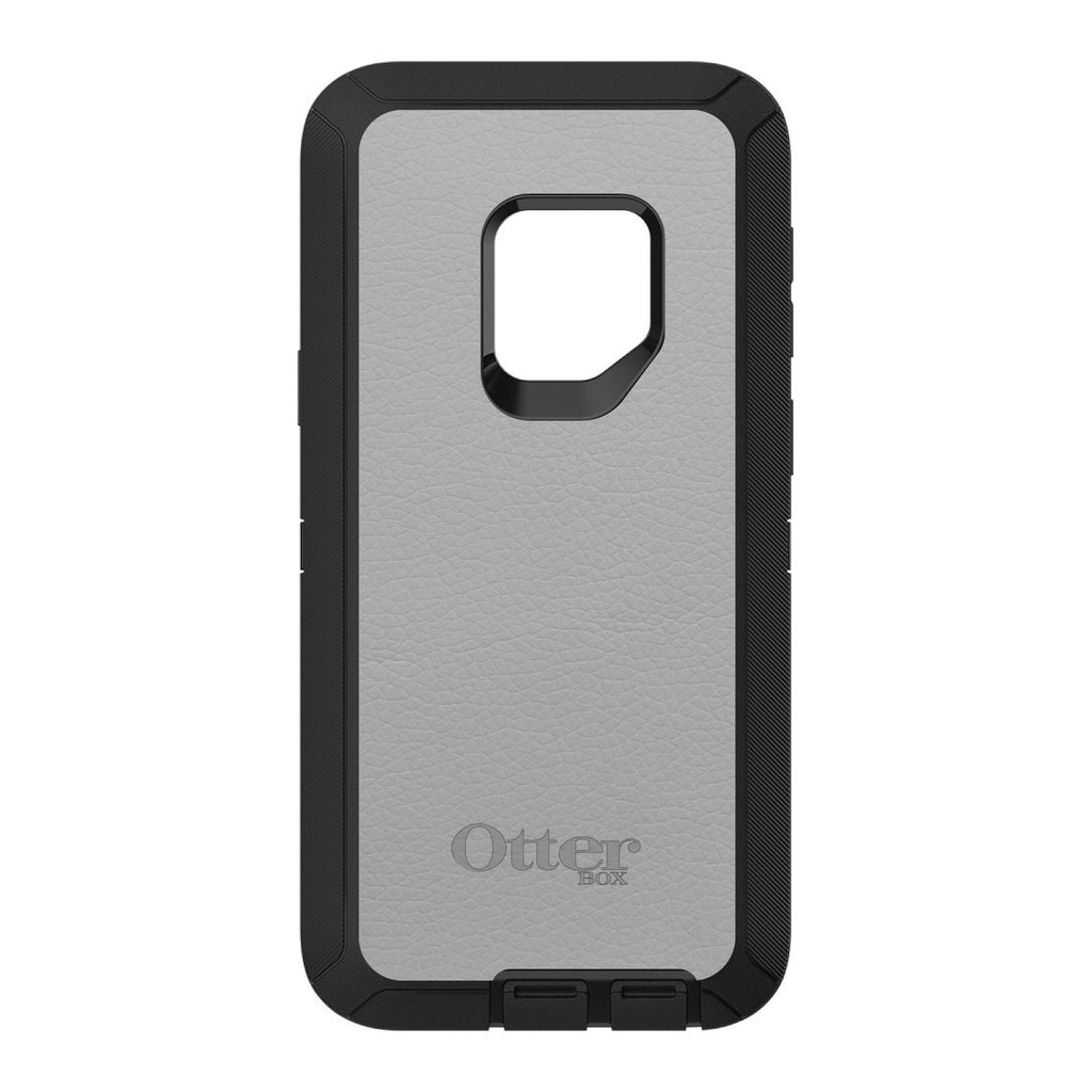 Lt Grey Leather Print Design OtterBox Defender Case for iPhone & Galaxy, view 11