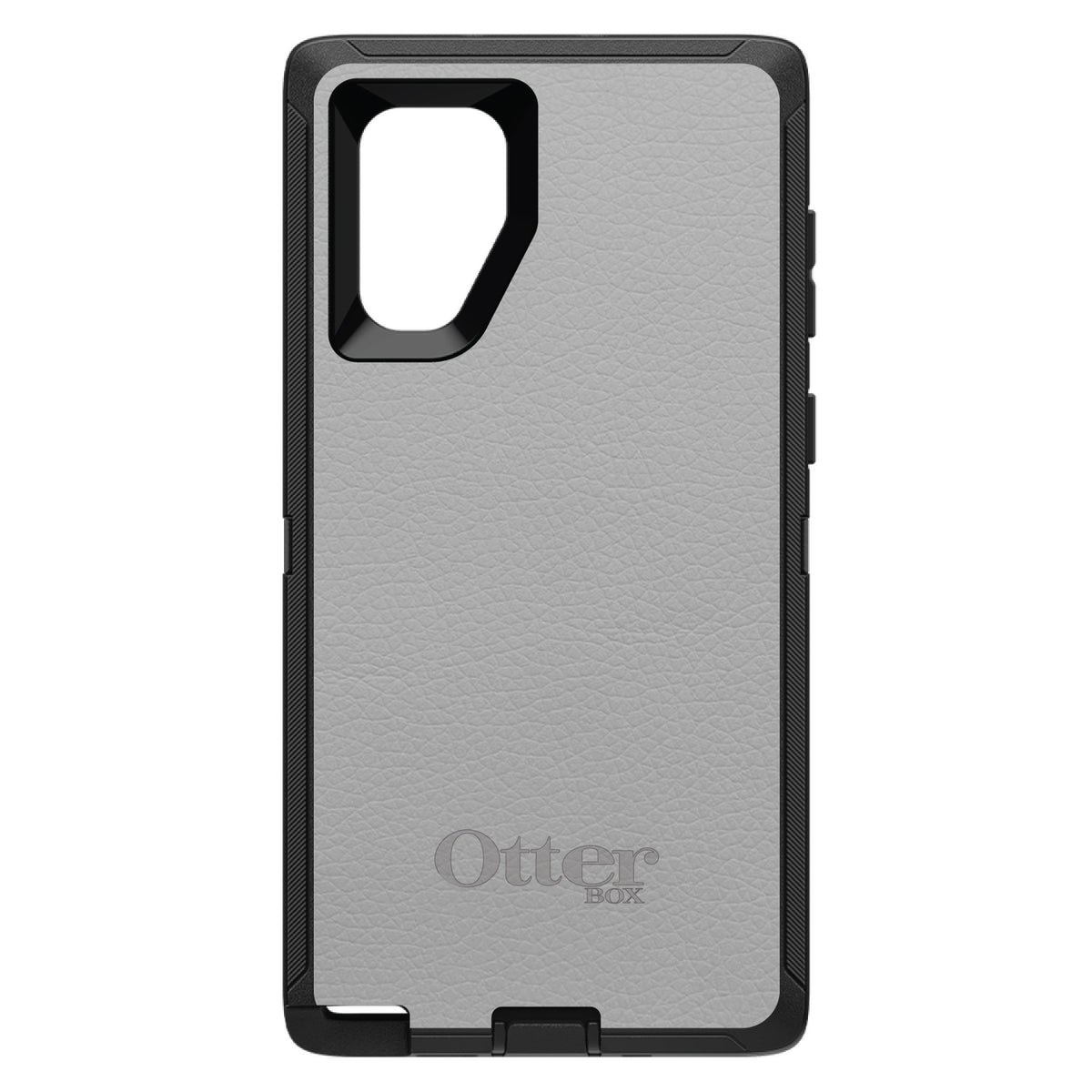 Lt Grey Leather Print Design OtterBox Defender Case for iPhone & Galaxy, view 14
