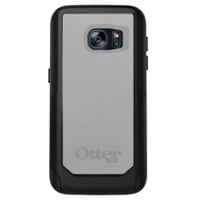 DistinctInk™ OtterBox Commuter Series Case for Apple iPhone or Samsung Galaxy - Lt Grey Leather Print Design