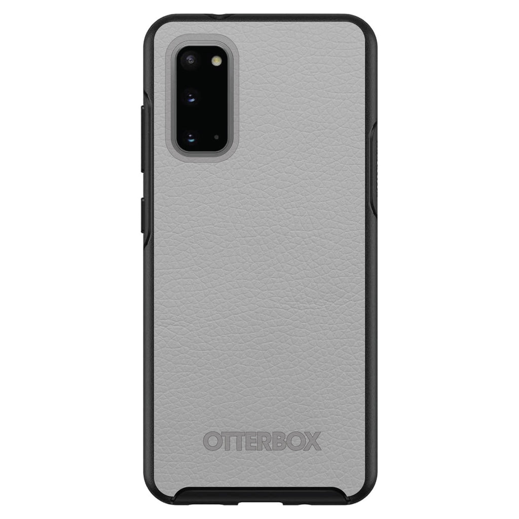 Lt Grey Leather Print Design OtterBox Symmetry Case for iPhone & Galaxy, view 5