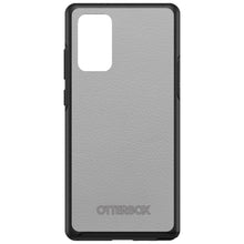 DistinctInk™ OtterBox Symmetry Series Case for Apple iPhone / Samsung Galaxy / Google Pixel - Lt Grey Leather Print Design