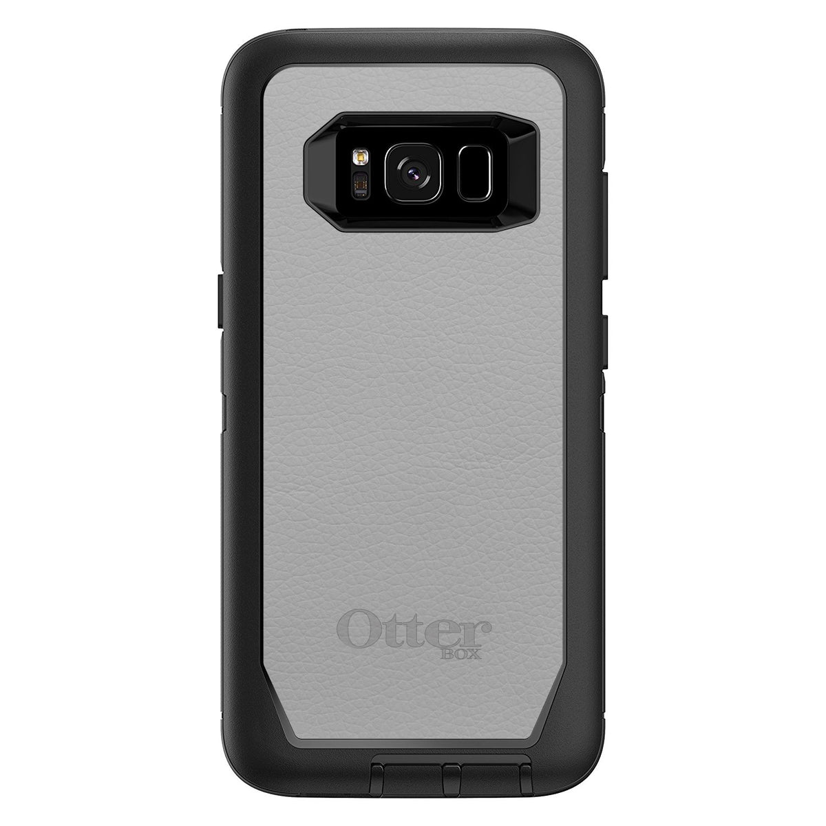 Lt Grey Leather Print Design OtterBox Defender Case for iPhone & Galaxy, view 12