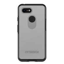 DistinctInk™ OtterBox Symmetry Series Case for Apple iPhone / Samsung Galaxy / Google Pixel - Lt Grey Leather Print Design