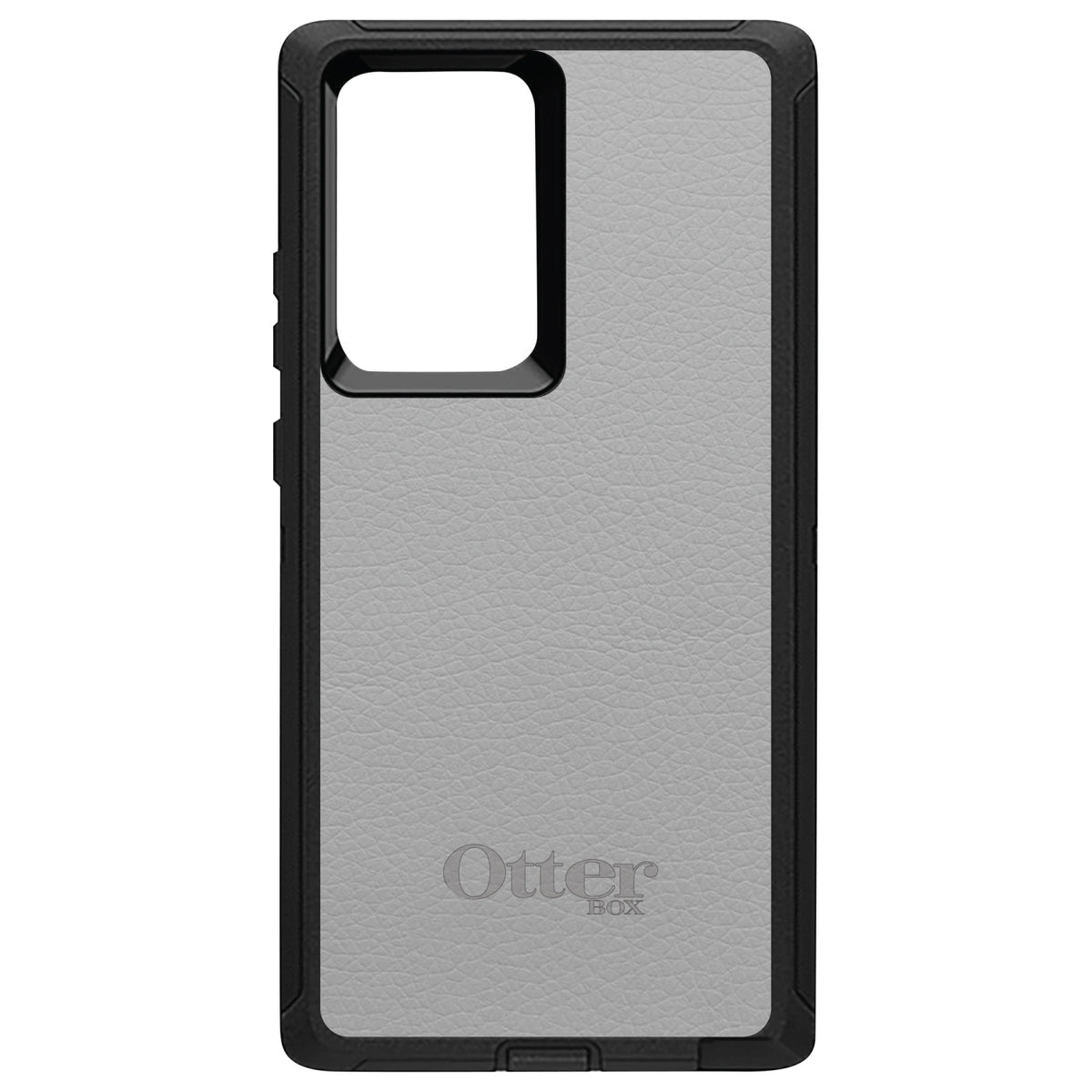 Lt Grey Leather Print Design OtterBox Defender Case for iPhone & Galaxy, view 13