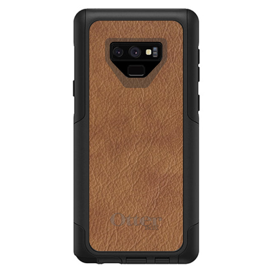 Dark Brown Leather Print Design OtterBox Commuter Case for iPhone & Galaxy, view 15