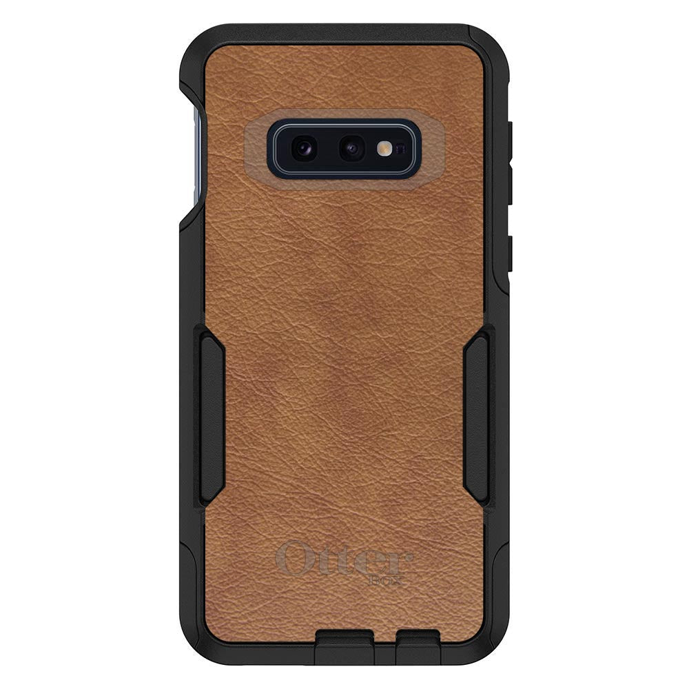 Dark Brown Leather Print Design OtterBox Commuter Case for iPhone & Galaxy, view 8