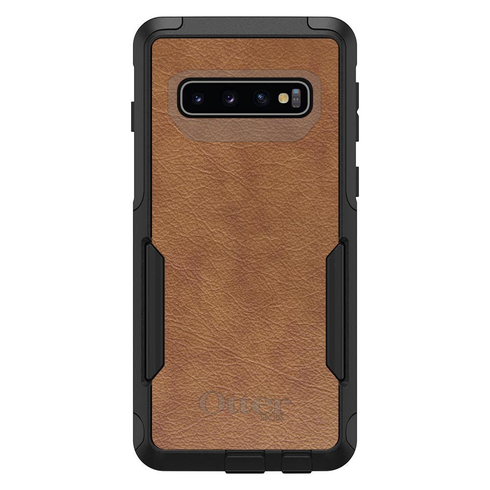 Dark Brown Leather Print Design OtterBox Commuter Case for iPhone & Galaxy, view 7