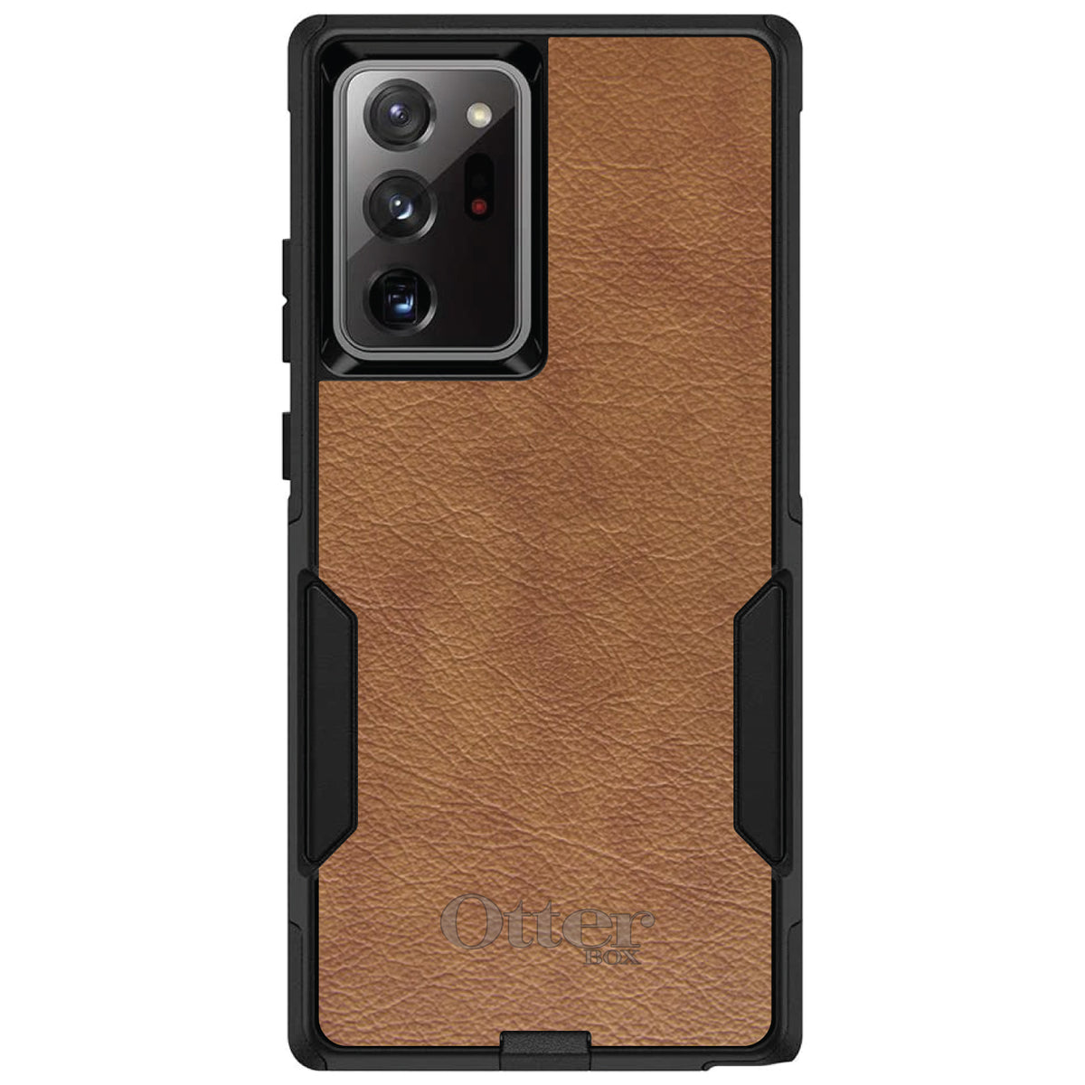 Dark Brown Leather Print Design OtterBox Commuter Case for iPhone & Galaxy, view 12