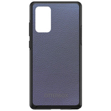 DistinctInk™ OtterBox Symmetry Series Case for Apple iPhone / Samsung Galaxy / Google Pixel - Dark Grey Leather Print Design