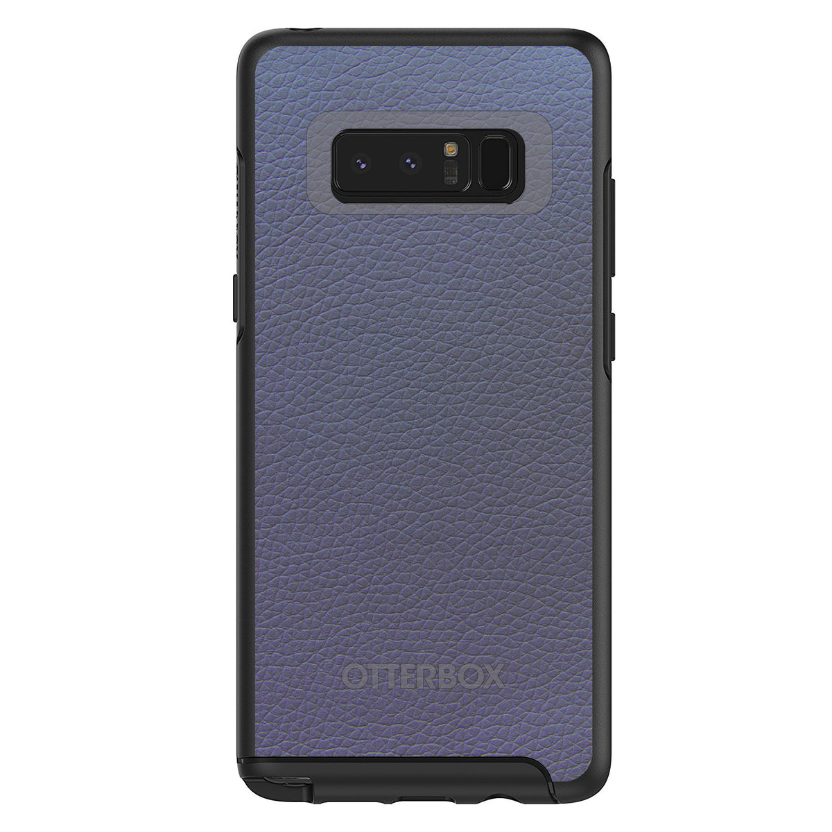 Dark Grey Leather Print Design OtterBox Symmetry Case for iPhone & Galaxy, view 14