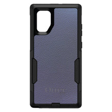 DistinctInk™ OtterBox Commuter Series Case for Apple iPhone or Samsung Galaxy - Dark Grey Leather Print Design