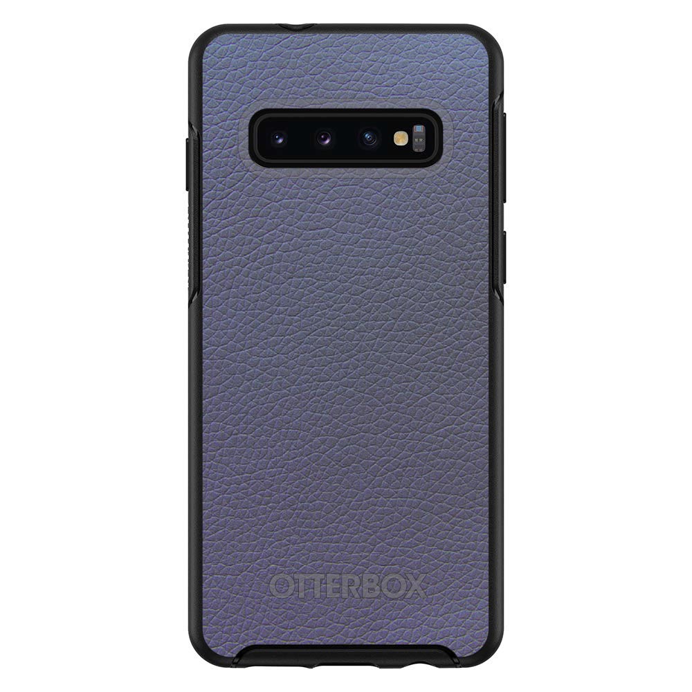 Dark Grey Leather Print Design OtterBox Symmetry Case for iPhone & Galaxy, view 6