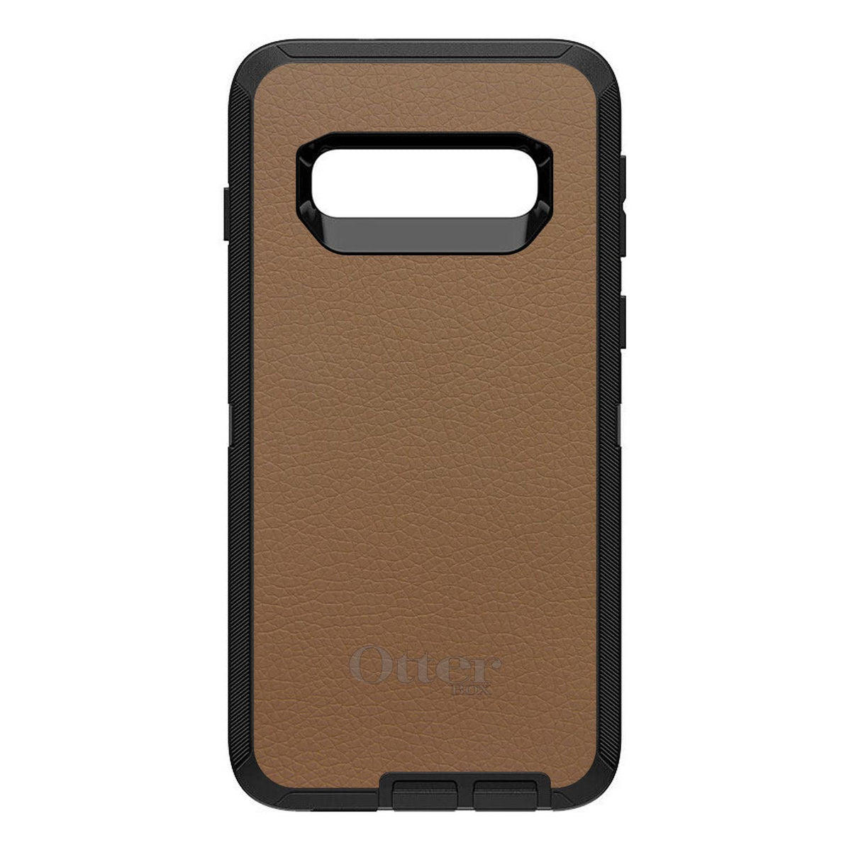 Brown Leather Print Design OtterBox Defender Case for iPhone & Galaxy, view 9