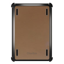 DistinctInk™ OtterBox Defender Series Case for Apple iPad / iPad Pro / iPad Air / iPad Mini - Brown Leather Print Design