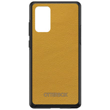 DistinctInk™ OtterBox Symmetry Series Case for Apple iPhone / Samsung Galaxy / Google Pixel - Yellow Leather Print Design