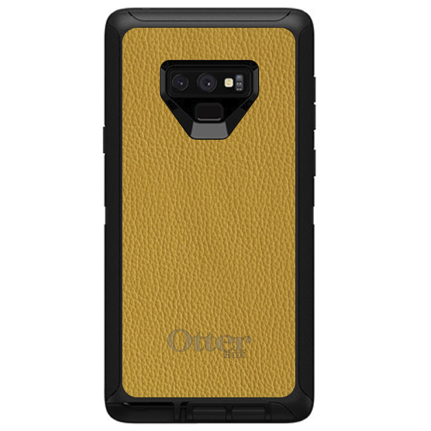 Yellow Leather Print Design OtterBox Defender Case for iPhone & Galaxy, view 16
