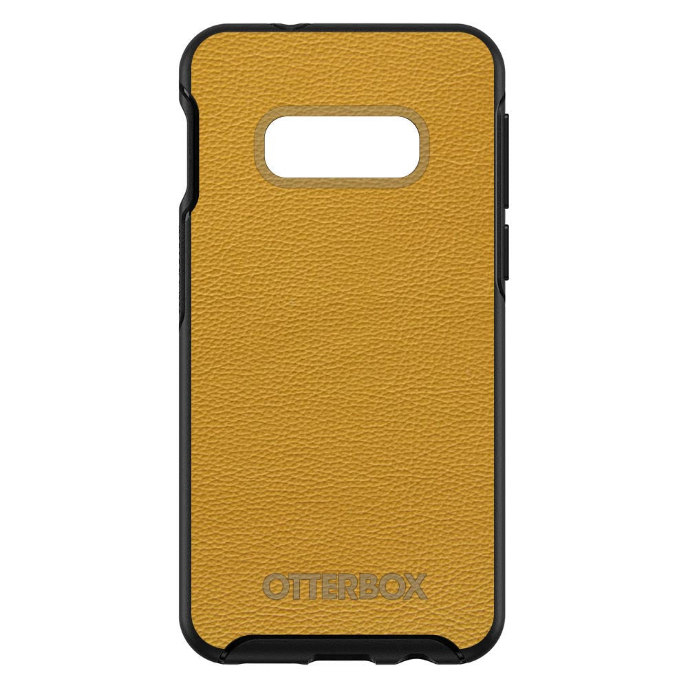 Yellow Leather Print Design OtterBox Symmetry Case for iPhone & Galaxy, view 7