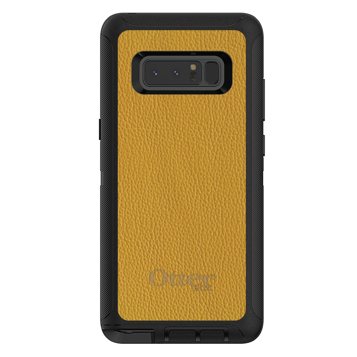 Yellow Leather Print Design OtterBox Defender Case for iPhone & Galaxy, view 17