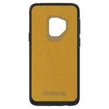 DistinctInk™ OtterBox Symmetry Series Case for Apple iPhone / Samsung Galaxy / Google Pixel - Yellow Leather Print Design