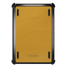 DistinctInk™ OtterBox Defender Series Case for Apple iPad / iPad Pro / iPad Air / iPad Mini - Yellow Leather Print Design