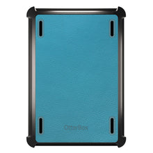 DistinctInk™ OtterBox Defender Series Case for Apple iPad / iPad Pro / iPad Air / iPad Mini - Teal Leather Print Design
