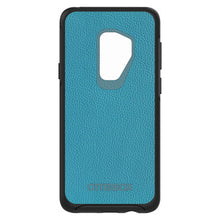 DistinctInk™ OtterBox Symmetry Series Case for Apple iPhone / Samsung Galaxy / Google Pixel - Teal Leather Print Design