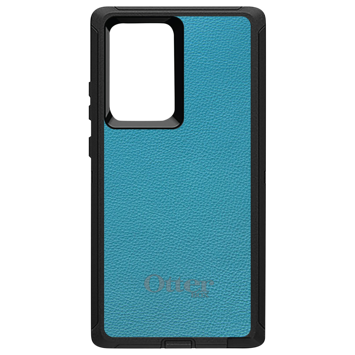 Teal Leather Print Design OtterBox Defender Case for iPhone & Galaxy, view 13