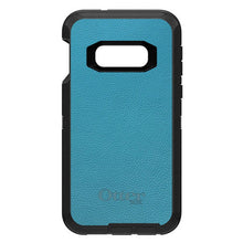 DistinctInk™ OtterBox Defender Series Case for Apple iPhone / Samsung Galaxy / Google Pixel - Teal Leather Print Design