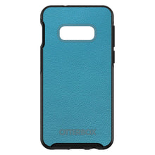 DistinctInk™ OtterBox Symmetry Series Case for Apple iPhone / Samsung Galaxy / Google Pixel - Teal Leather Print Design