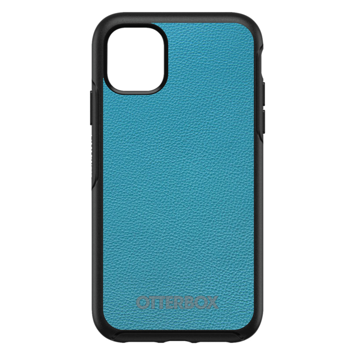 Teal Leather Print Design OtterBox Symmetry Case for iPhone & Galaxy