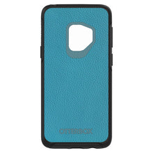 DistinctInk™ OtterBox Symmetry Series Case for Apple iPhone / Samsung Galaxy / Google Pixel - Teal Leather Print Design