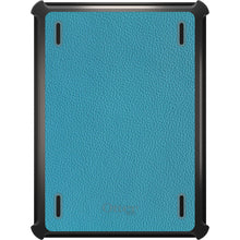 DistinctInk™ OtterBox Defender Series Case for Apple iPad / iPad Pro / iPad Air / iPad Mini - Teal Leather Print Design
