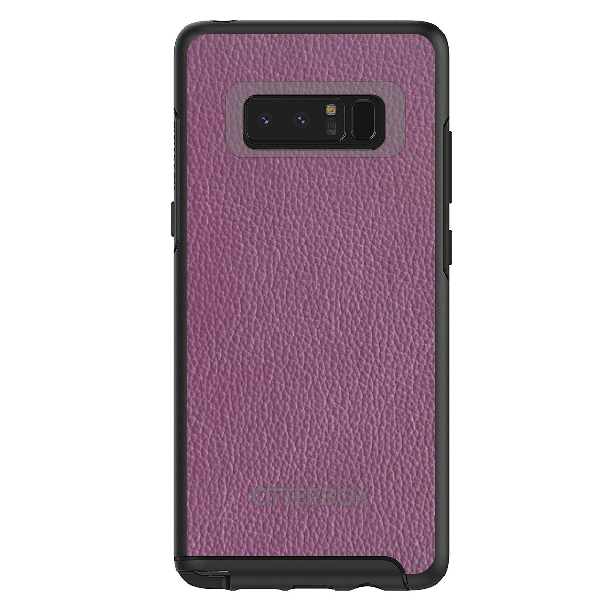 Purple Leather Print Design OtterBox Symmetry Case for iPhone & Galaxy, view 14