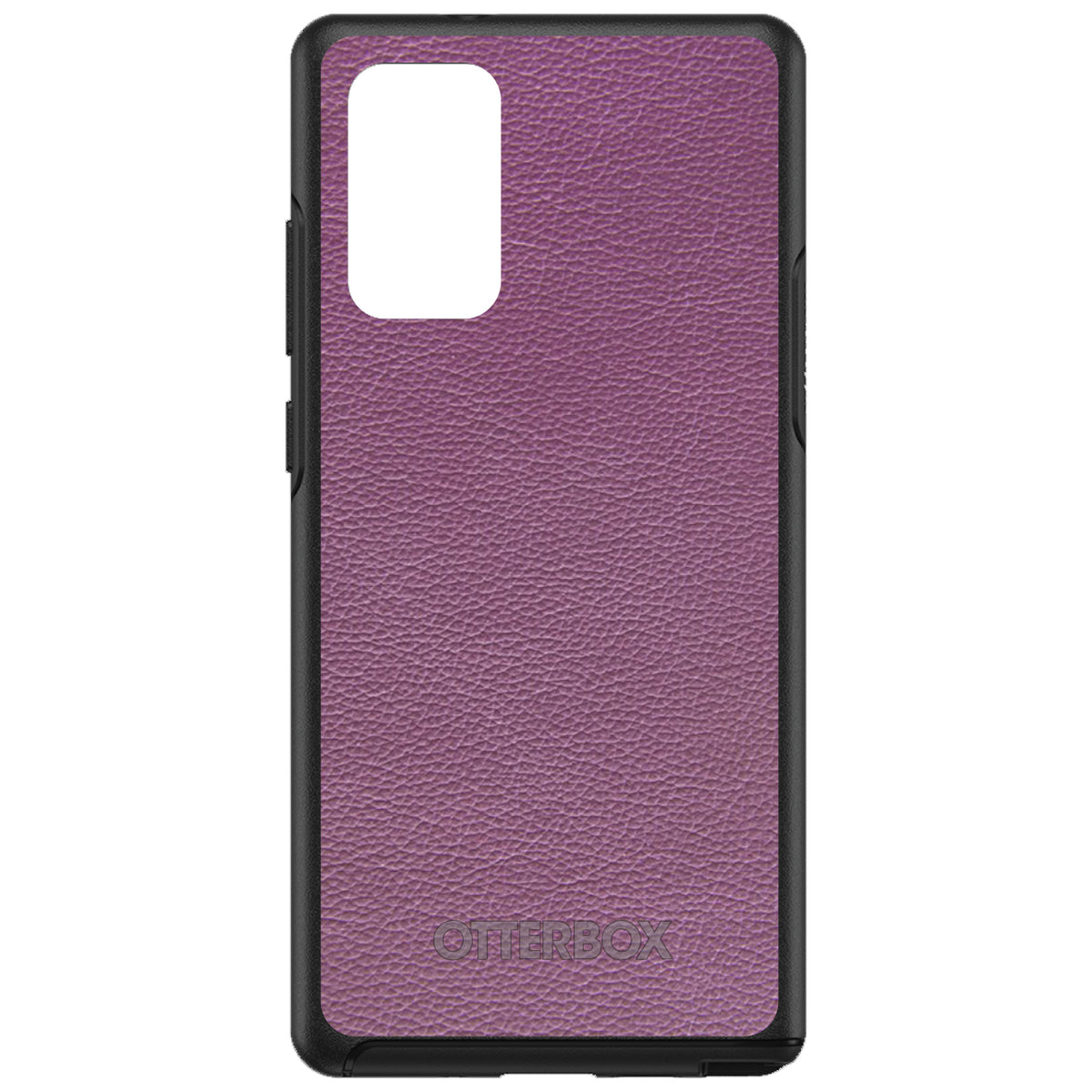 Purple Leather Print Design OtterBox Symmetry Case for iPhone & Galaxy, view 10