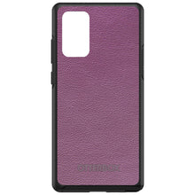 DistinctInk™ OtterBox Symmetry Series Case for Apple iPhone / Samsung Galaxy / Google Pixel - Purple Leather Print Design