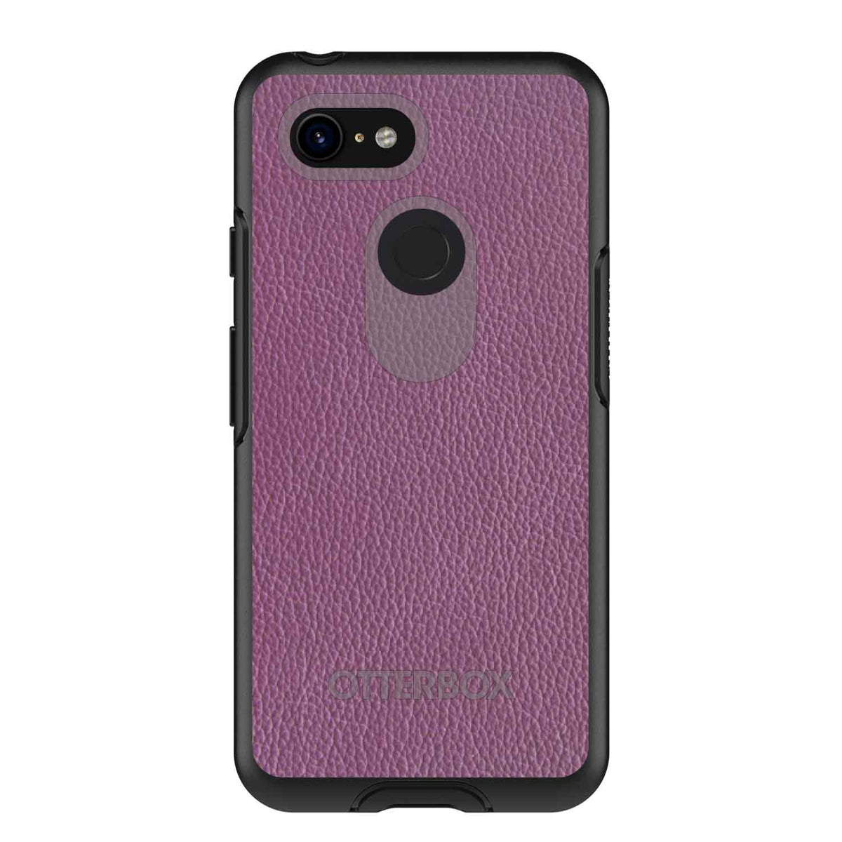 Purple Leather Print Design OtterBox Symmetry Case for iPhone & Galaxy, view 15