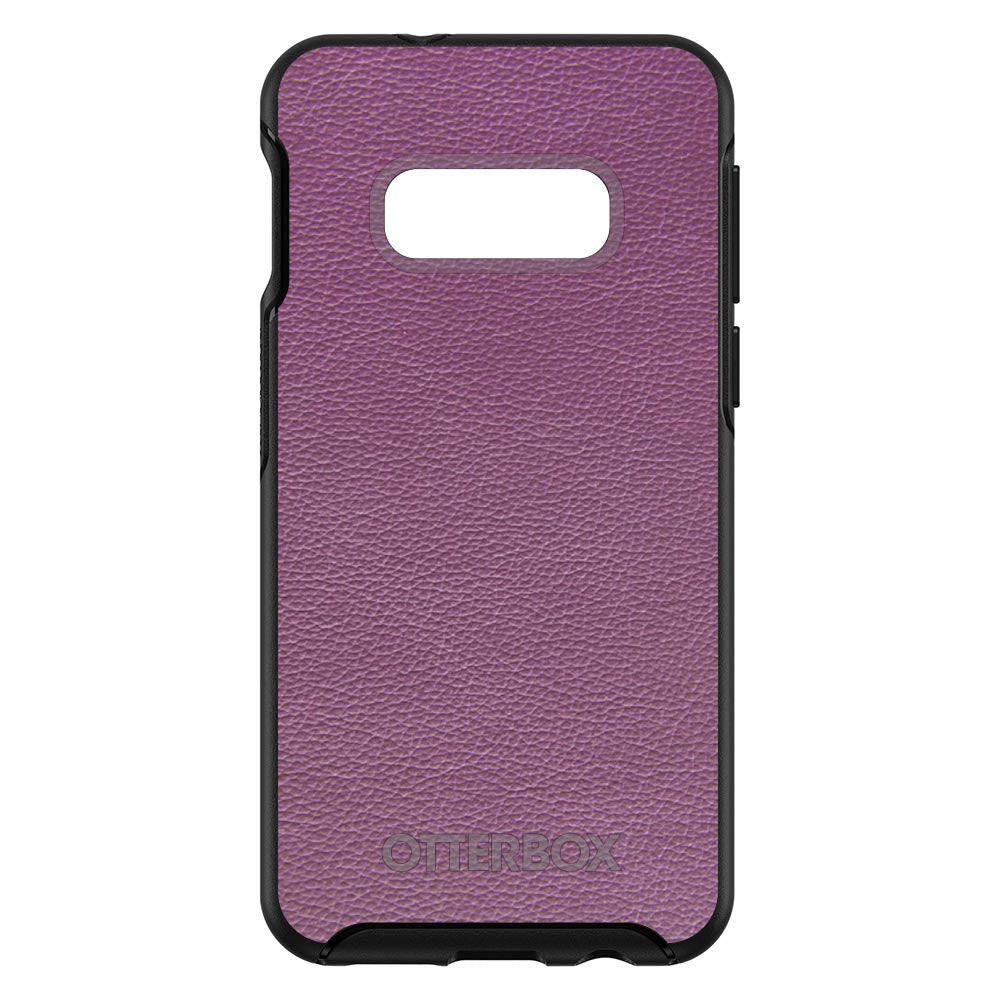 Purple Leather Print Design OtterBox Symmetry Case for iPhone & Galaxy, view 7