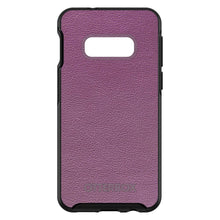 DistinctInk™ OtterBox Symmetry Series Case for Apple iPhone / Samsung Galaxy / Google Pixel - Purple Leather Print Design